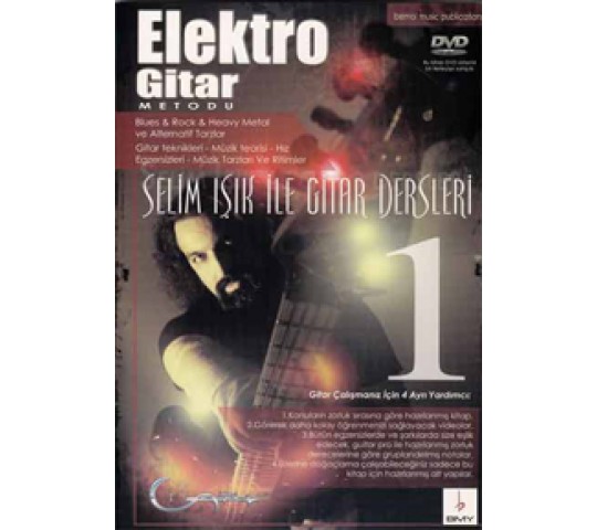 Elektro Gitar Metodu-1 + DVD
